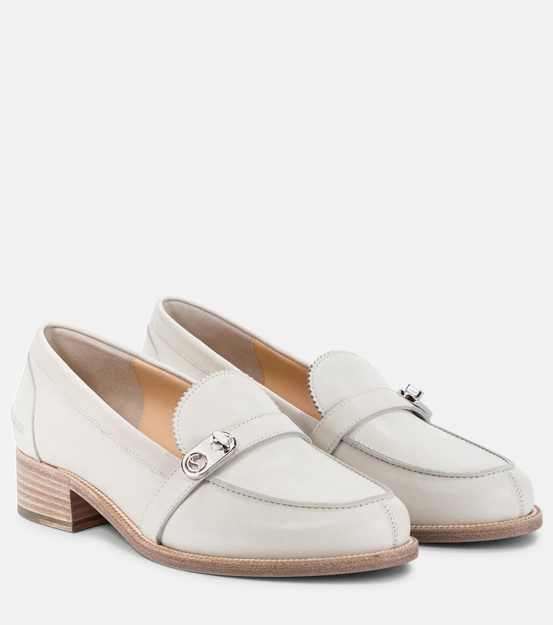 Lock Me leather loafers | Christian Louboutin