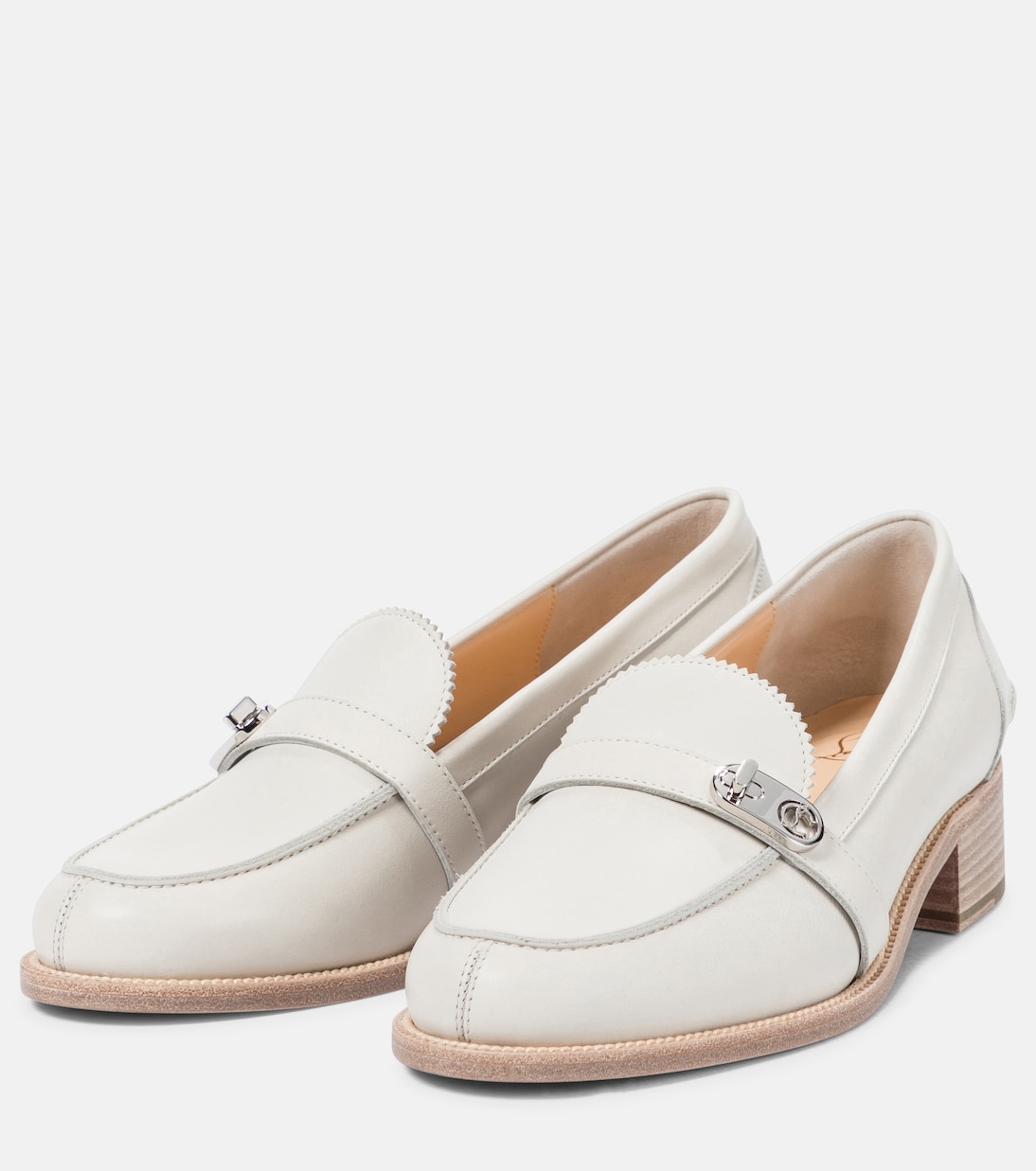 Lock Me leather loafers | Christian Louboutin