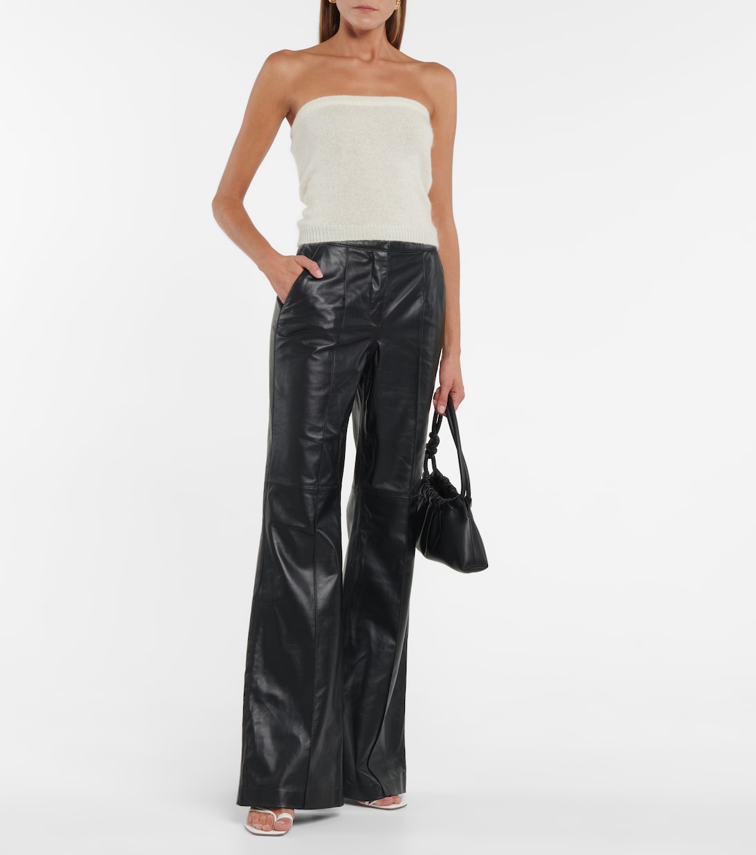 Off-Shoulder-Top Lena aus Rippstrick | Costarellos