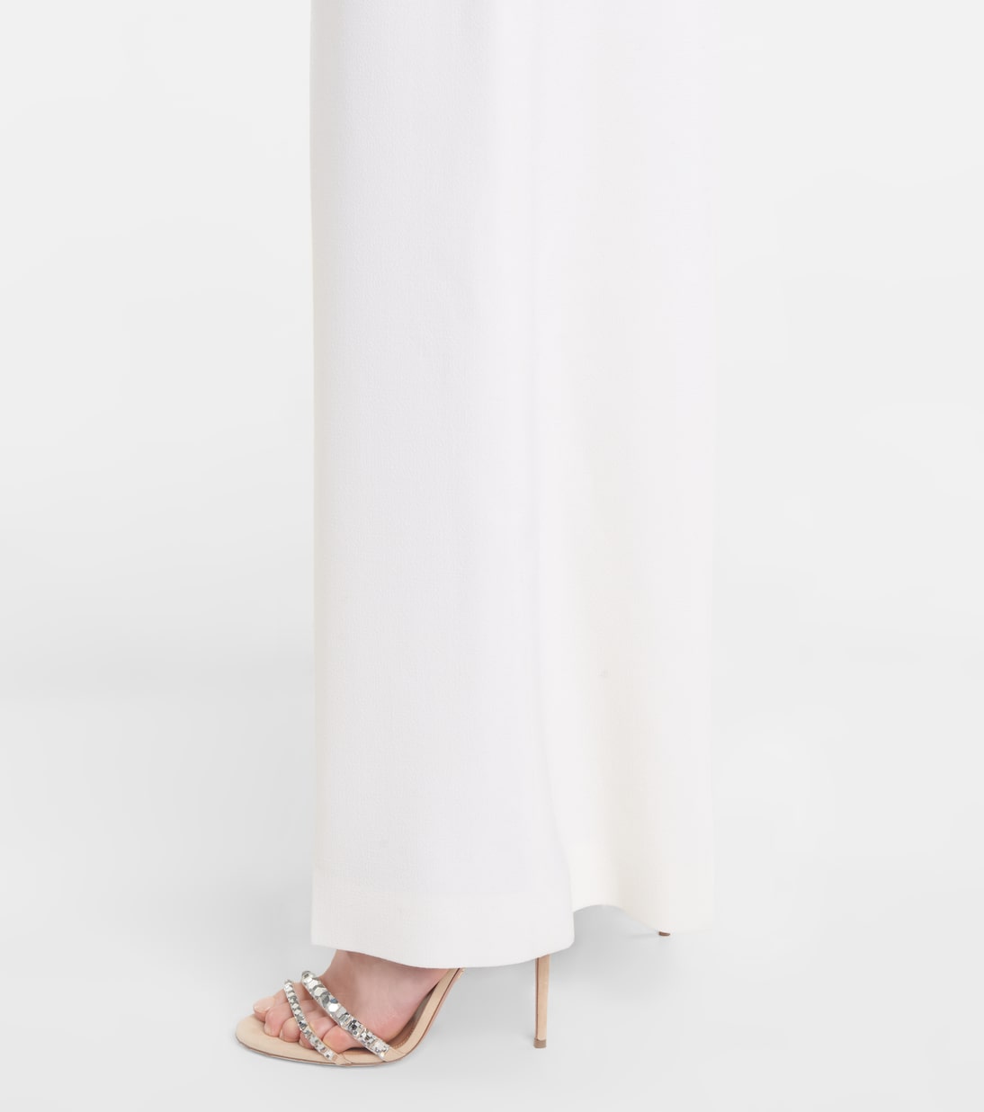 Williamston wool crêpe wide-leg pants | Roland Mouret