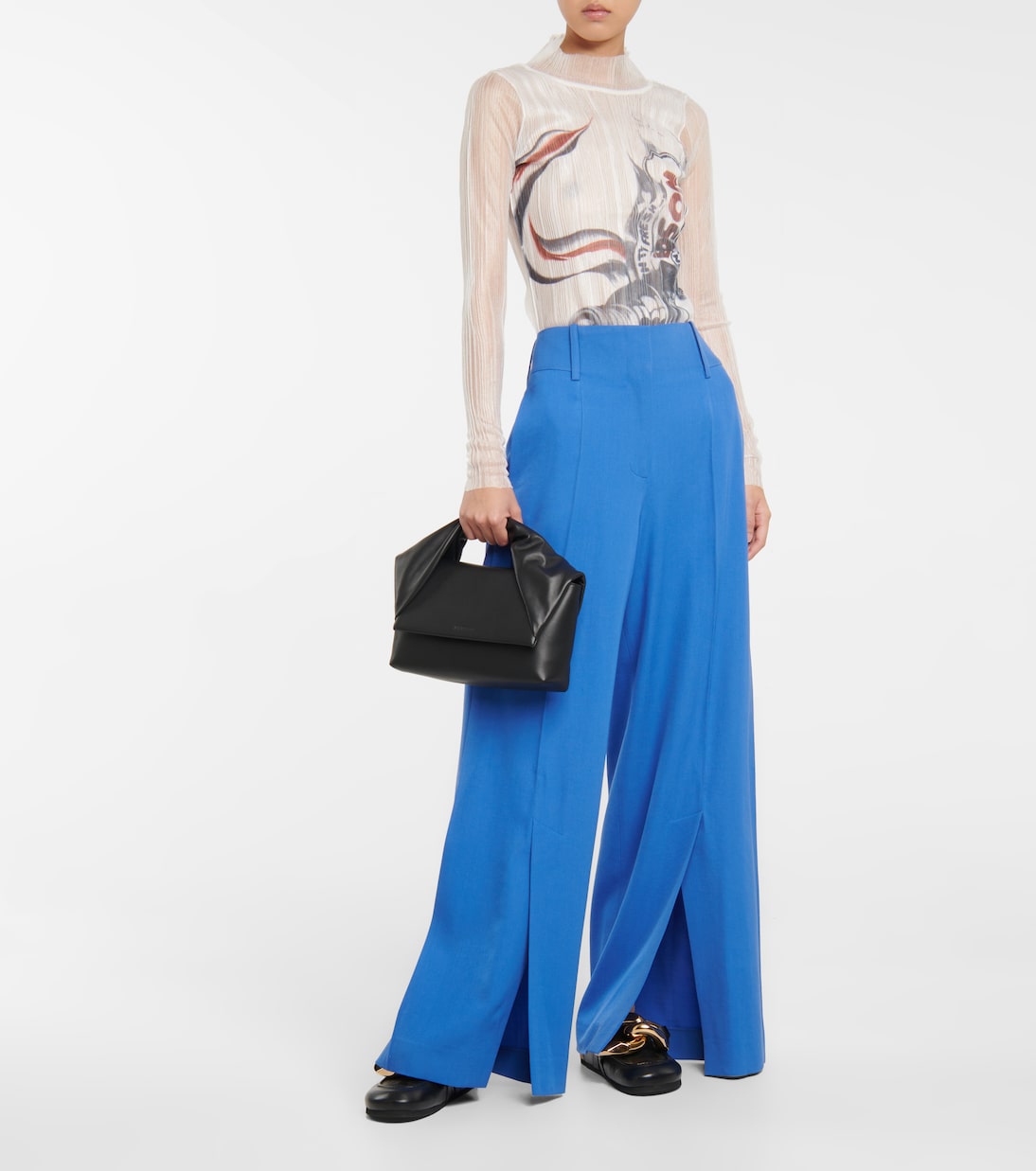 Top transparente estampado | JW Anderson