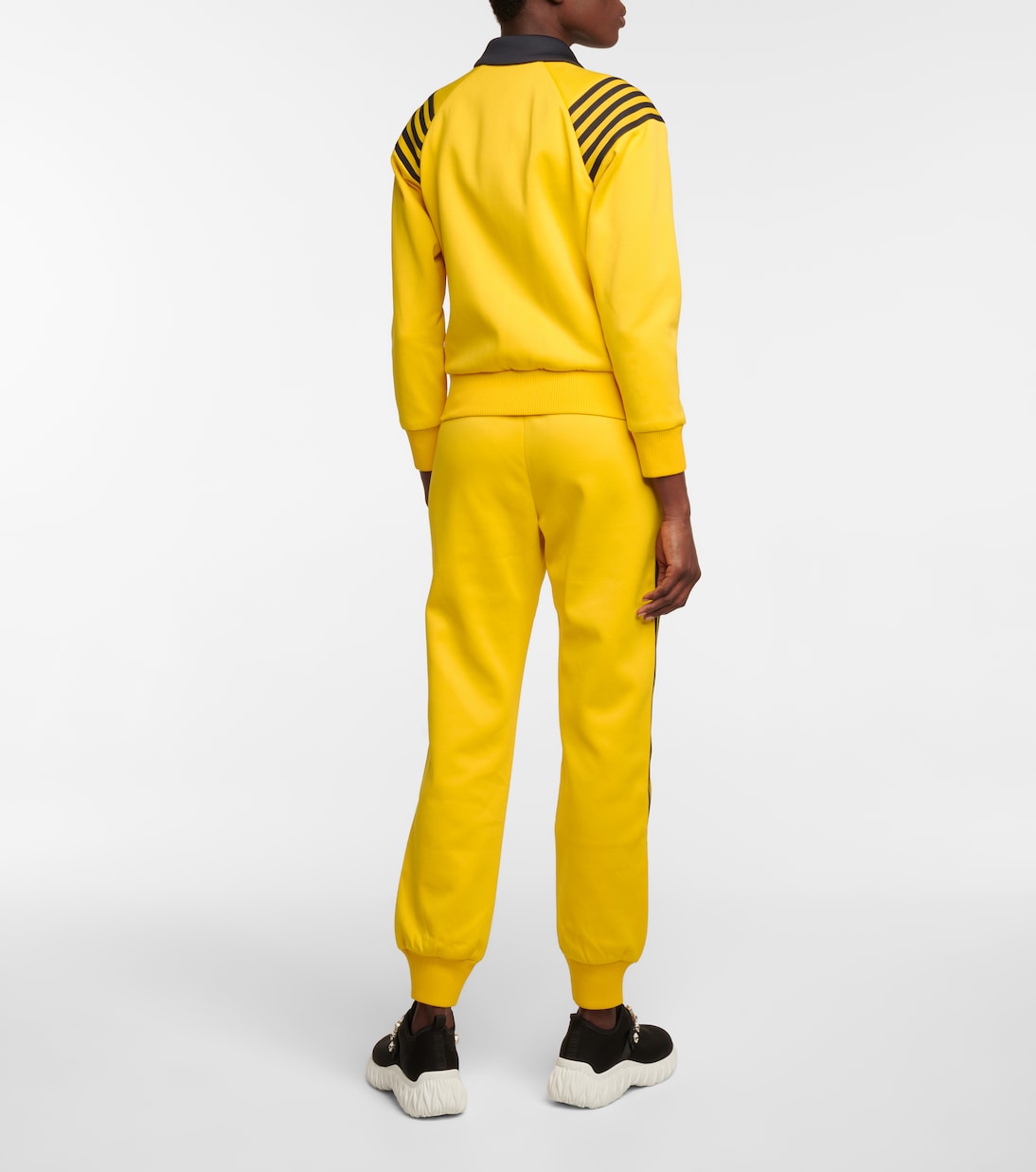 Felpa in misto cotone con zip | Miu Miu