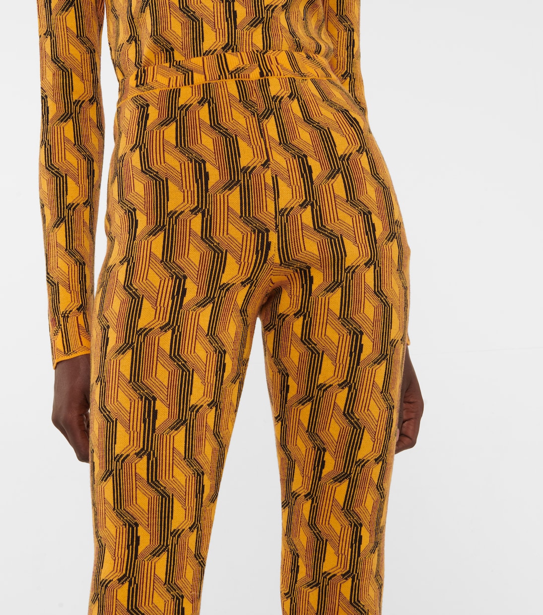 Legging en laine mélangée | Prada
