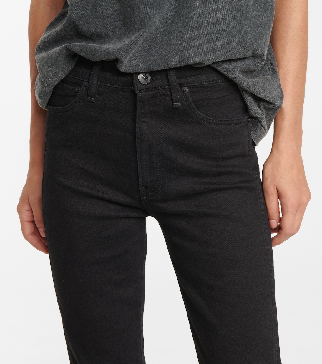 Jeans skinny Kaya con puño dividido | 3x1 N.Y.C.