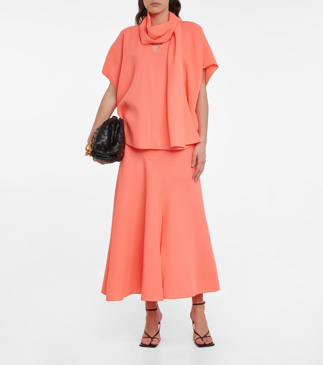 Bluse Willa aus Woll-Crêpe | Roksanda