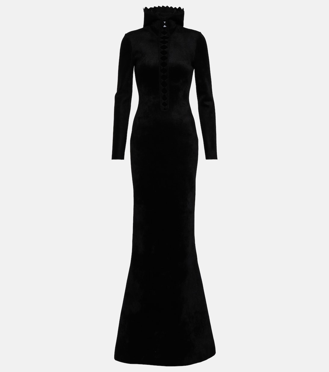Abito lungo in misto lana | Alaïa