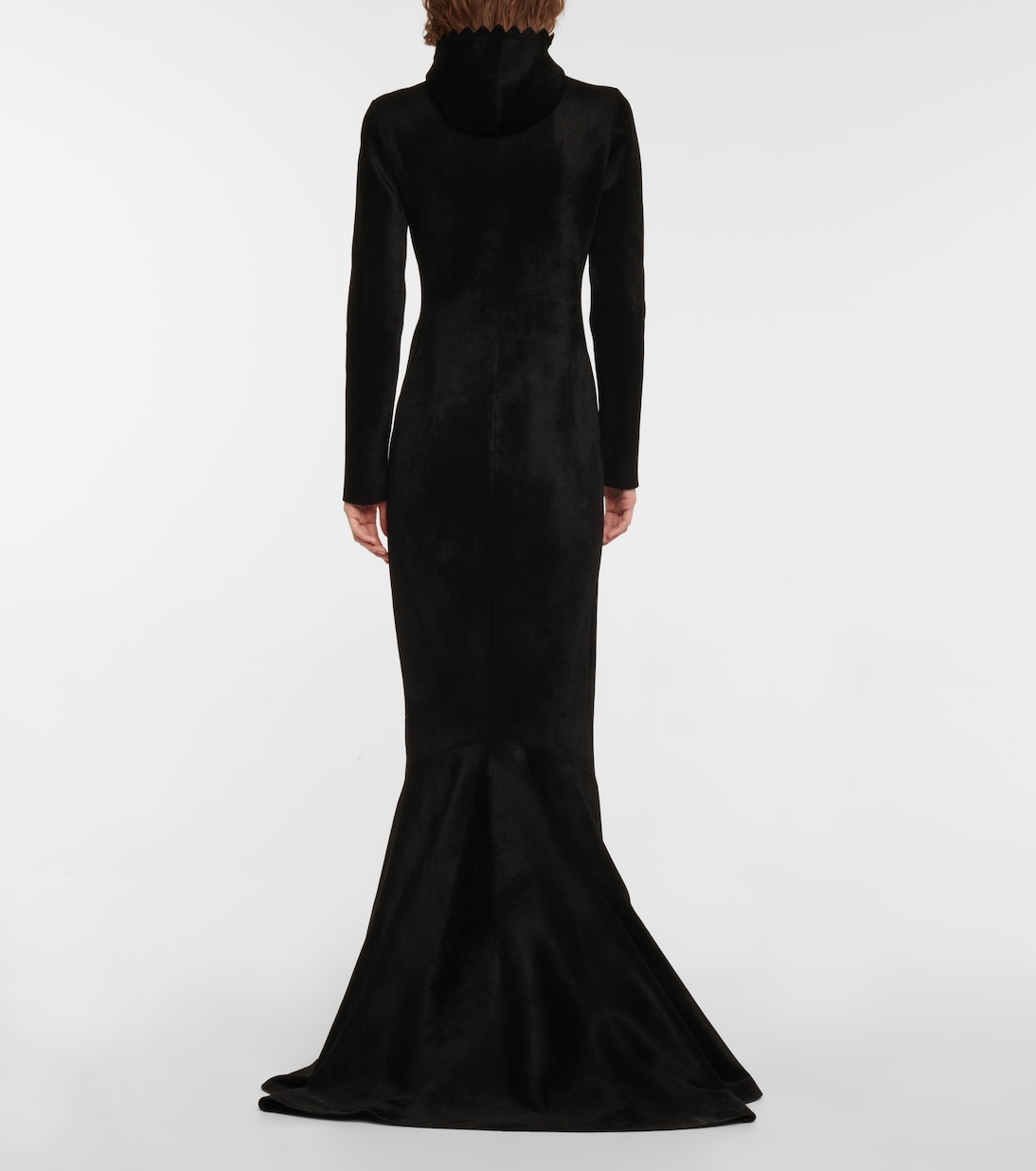Abito lungo in misto lana | Alaïa