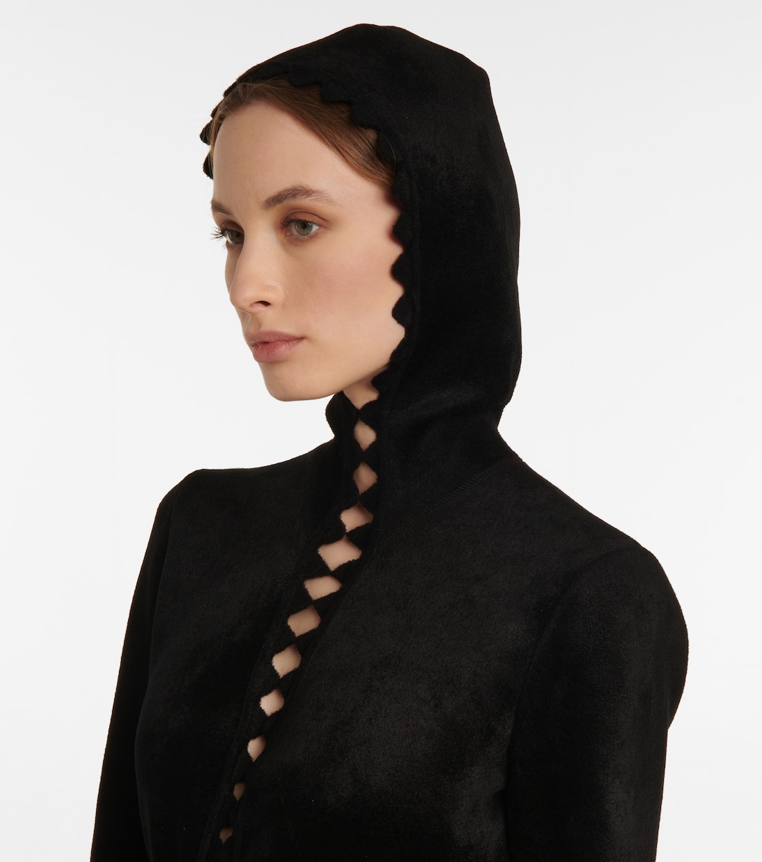 Abito lungo in misto lana | Alaïa