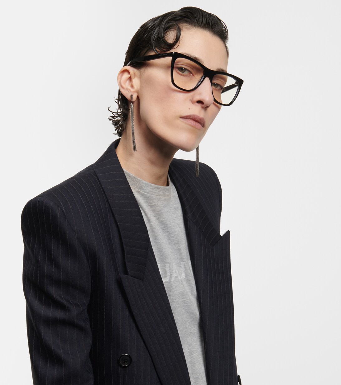 Lunettes carrées en acétate | Saint Laurent