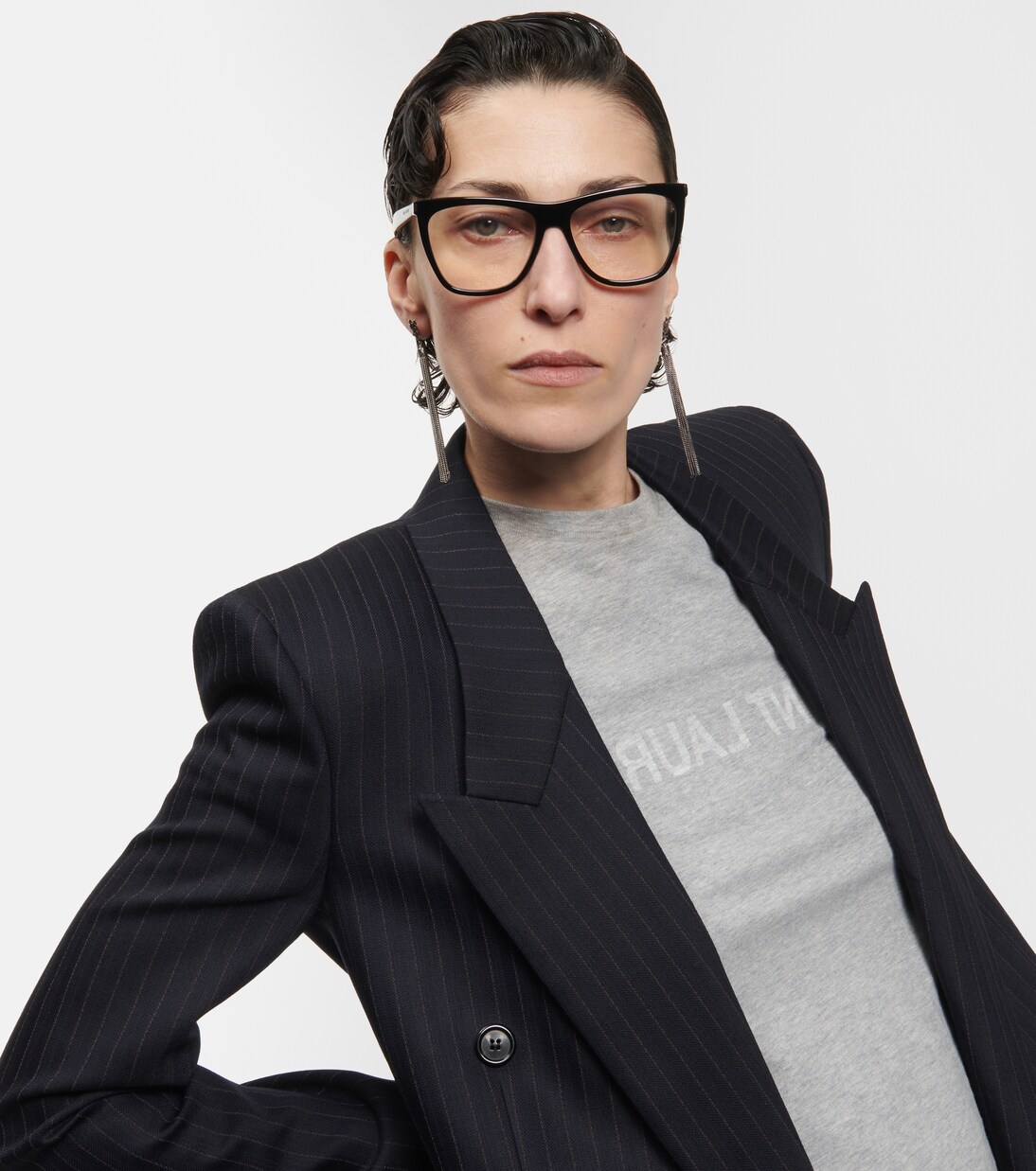 Lunettes carrées en acétate | Saint Laurent