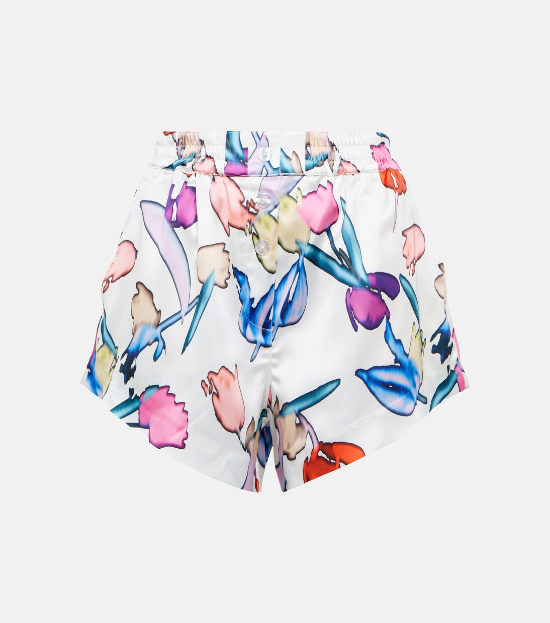 Ponisan printed high-rise shorts | Rotate