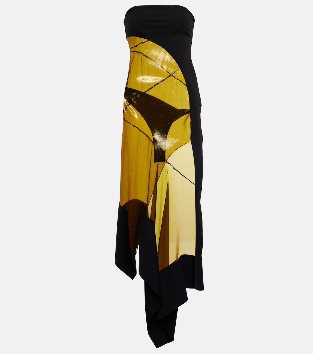 Asymmetrisches Midikleid | Mugler