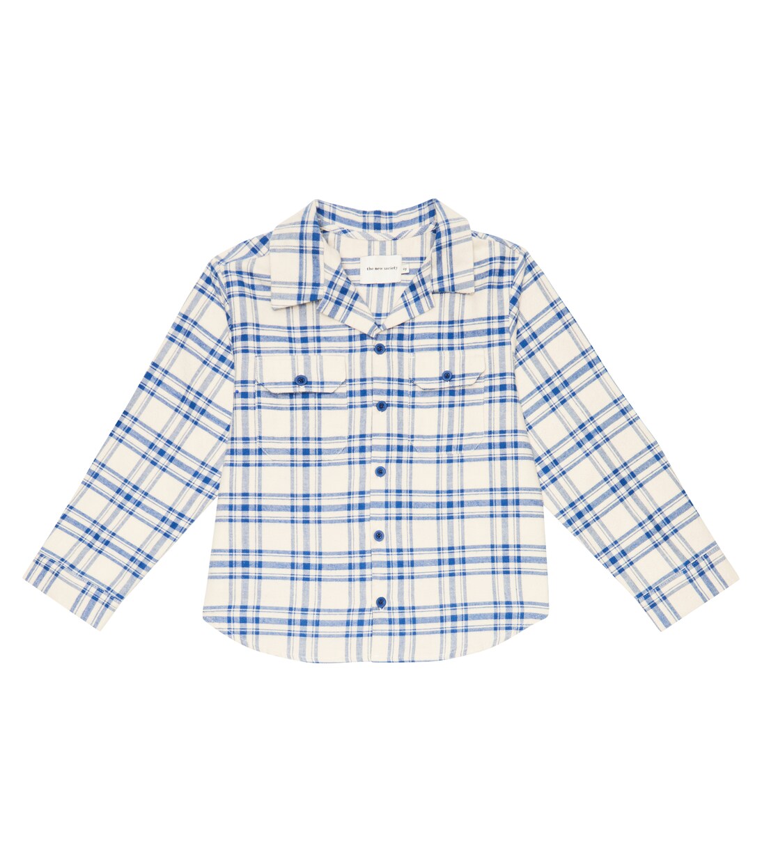 Chemise Jean en coton à carreaux | The New Society