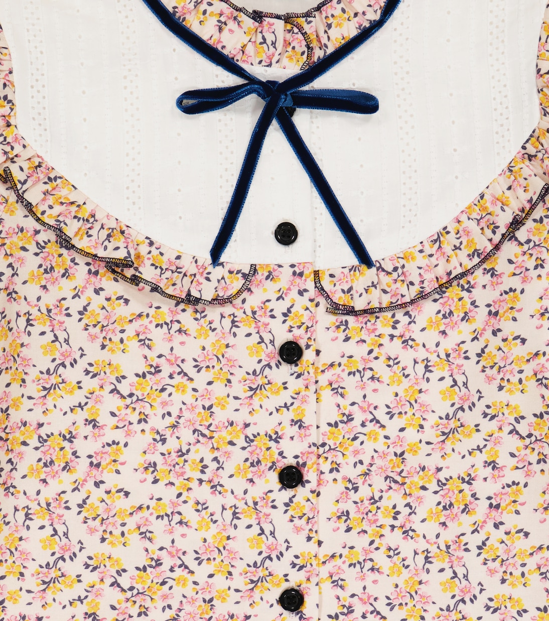 Blouse en coton à fleurs | Paade Mode