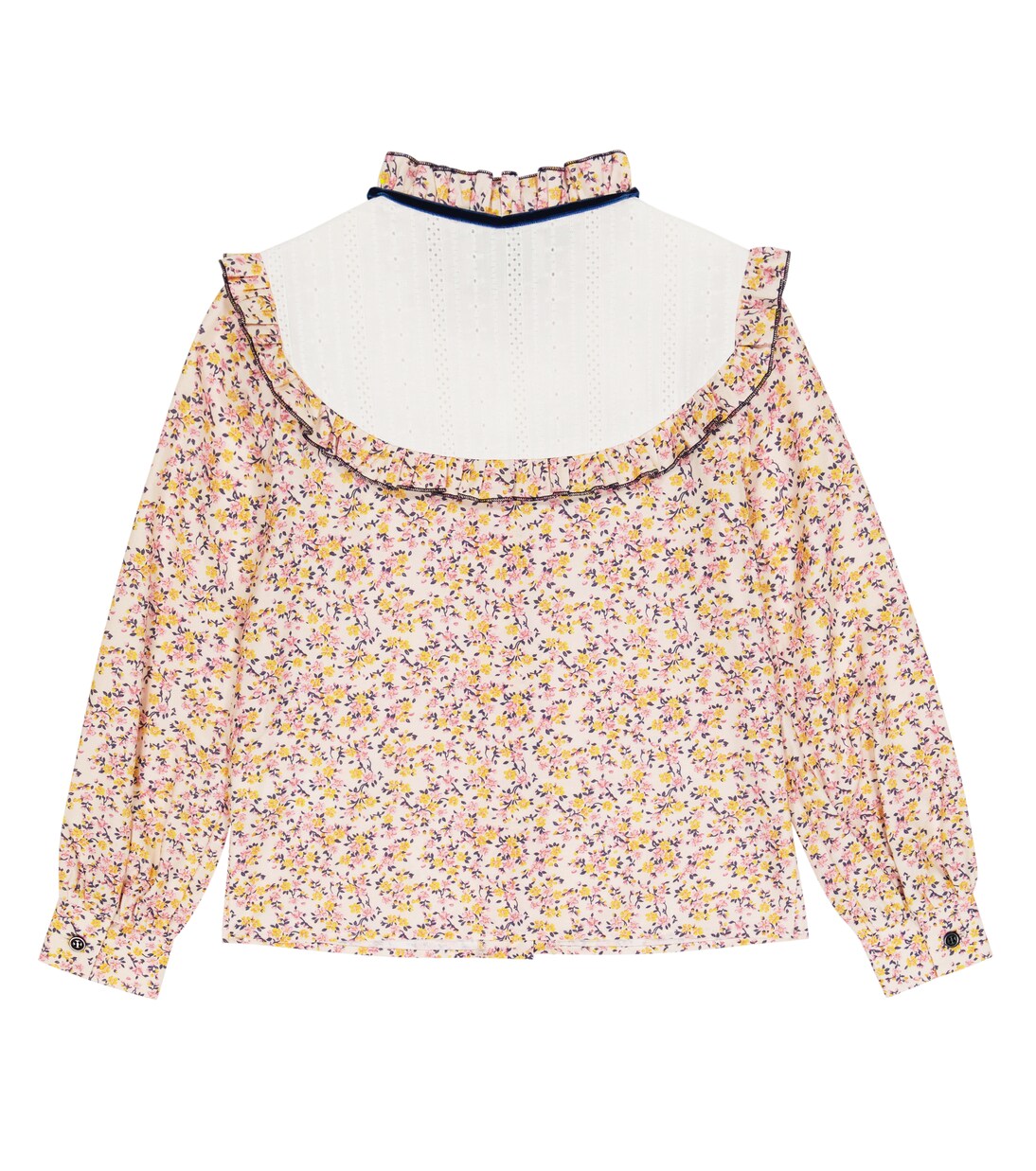 Blouse en coton à fleurs | Paade Mode