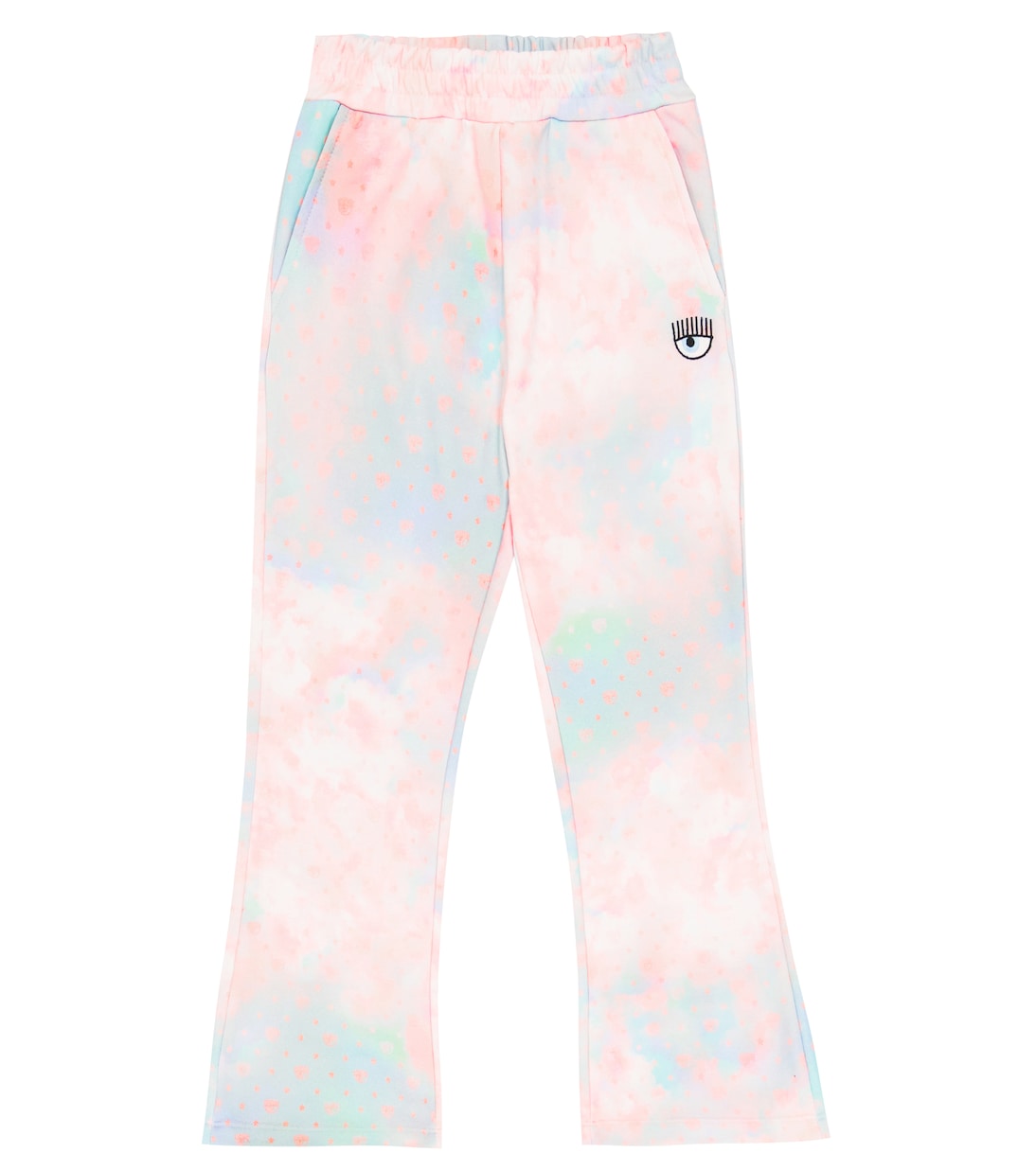 x Chiara Ferragni printed sweatpants | Monnalisa