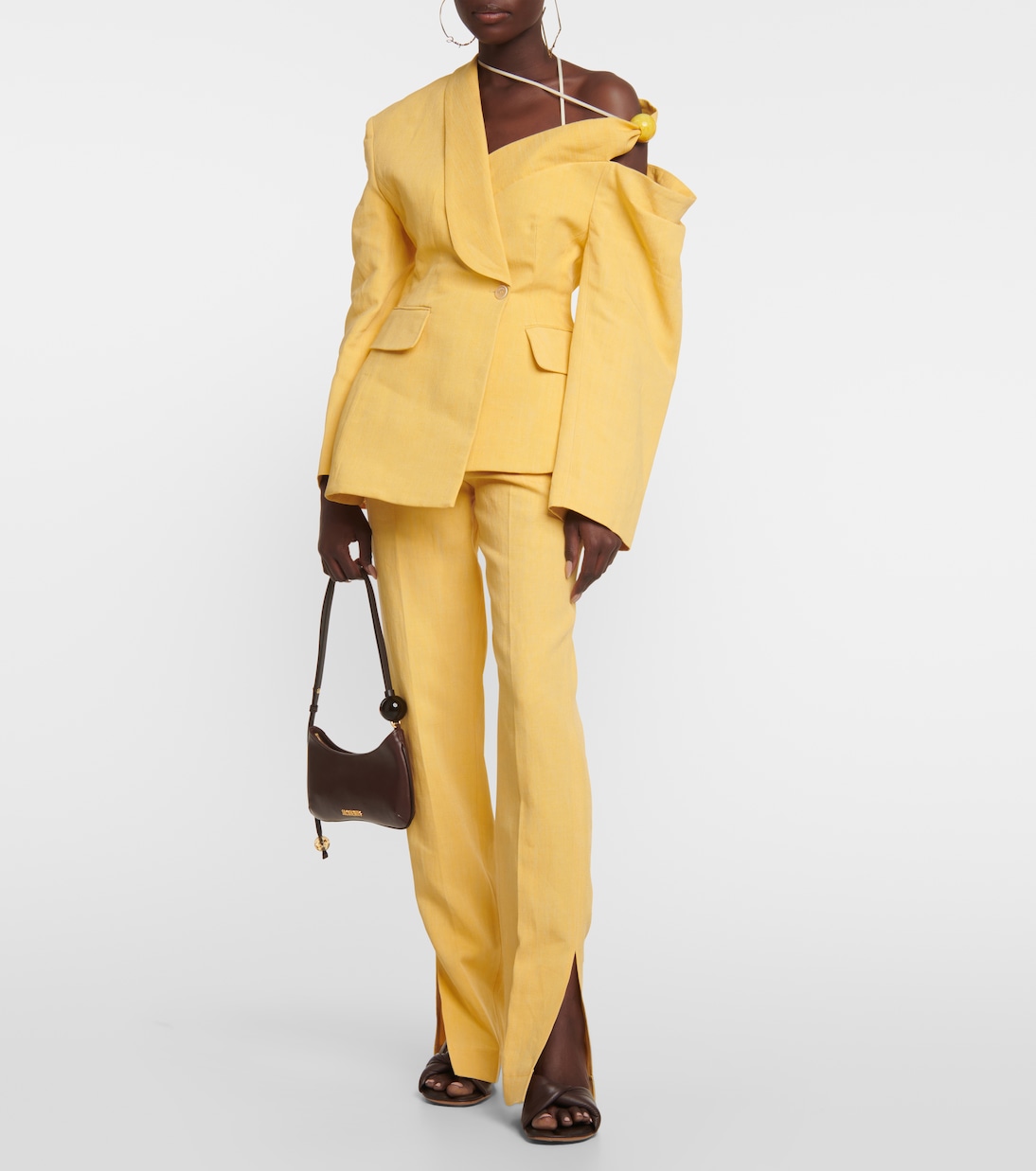 Le Pantalon Tibau linen-blend pants | Jacquemus