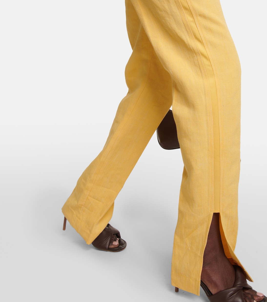 Le Pantalon Tibau linen-blend pants | Jacquemus