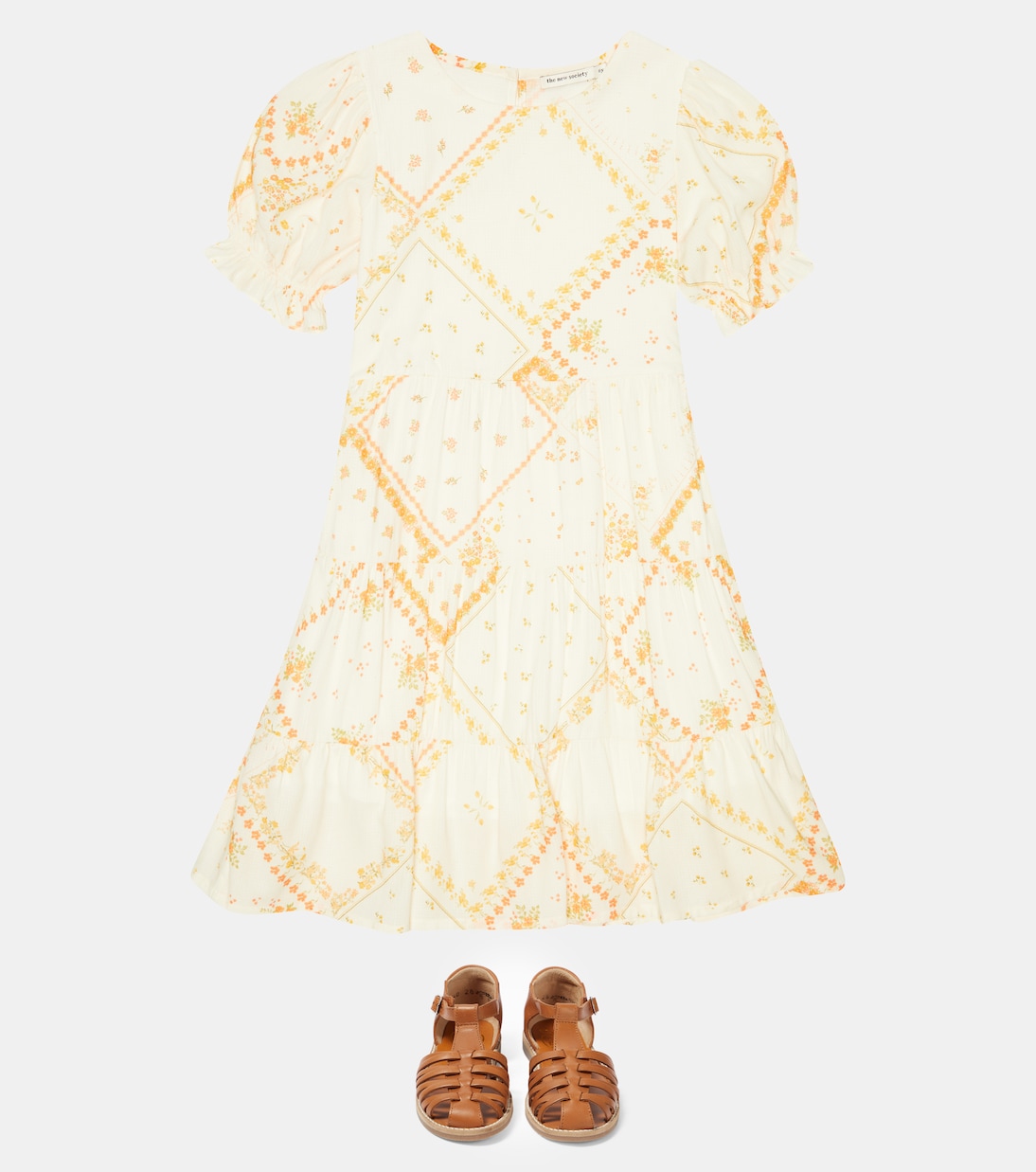 Kleid Idara aus einem Baumwollgemisch | The New Society