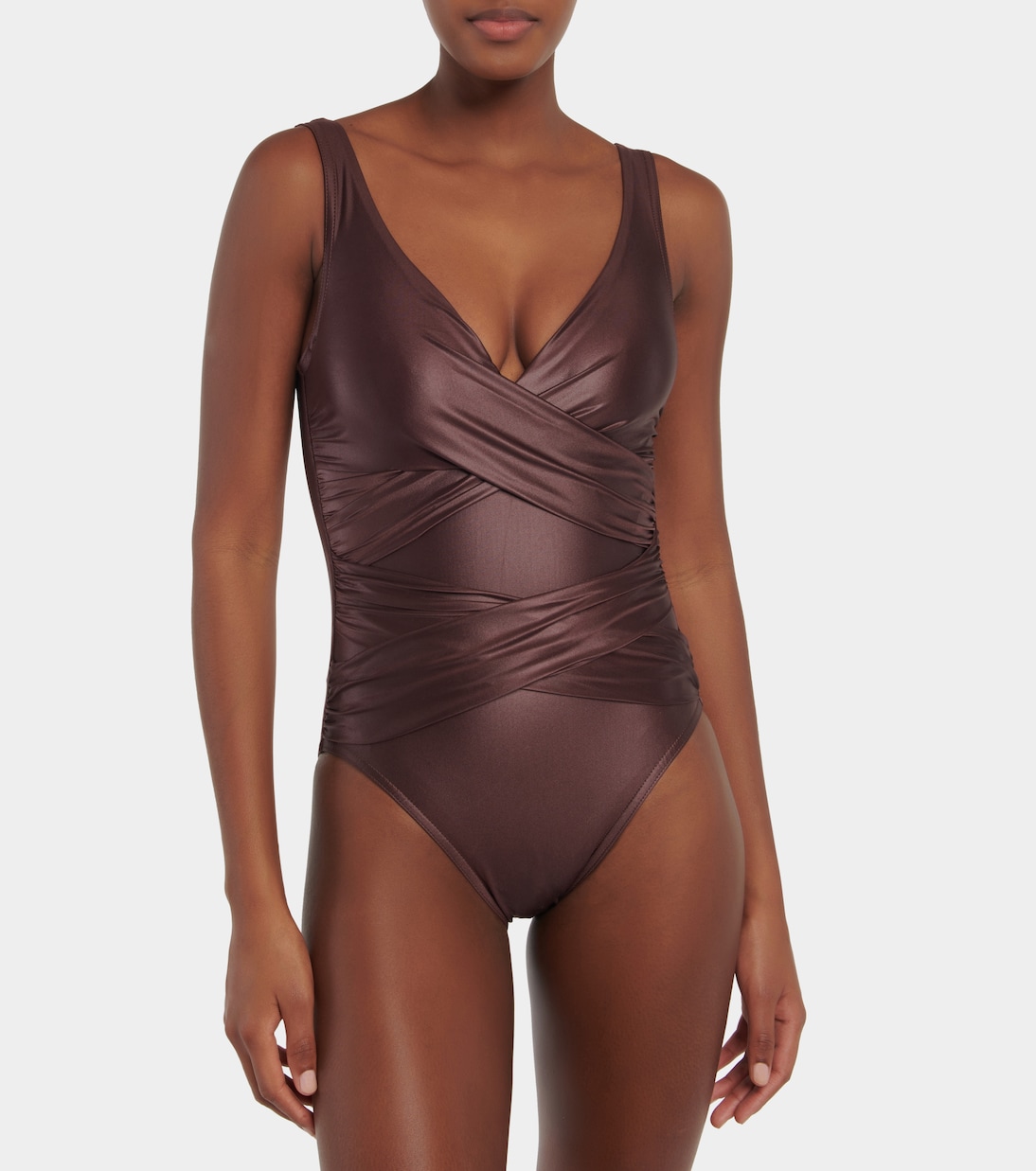 Basics ruched swimsuit | Karla Colletto