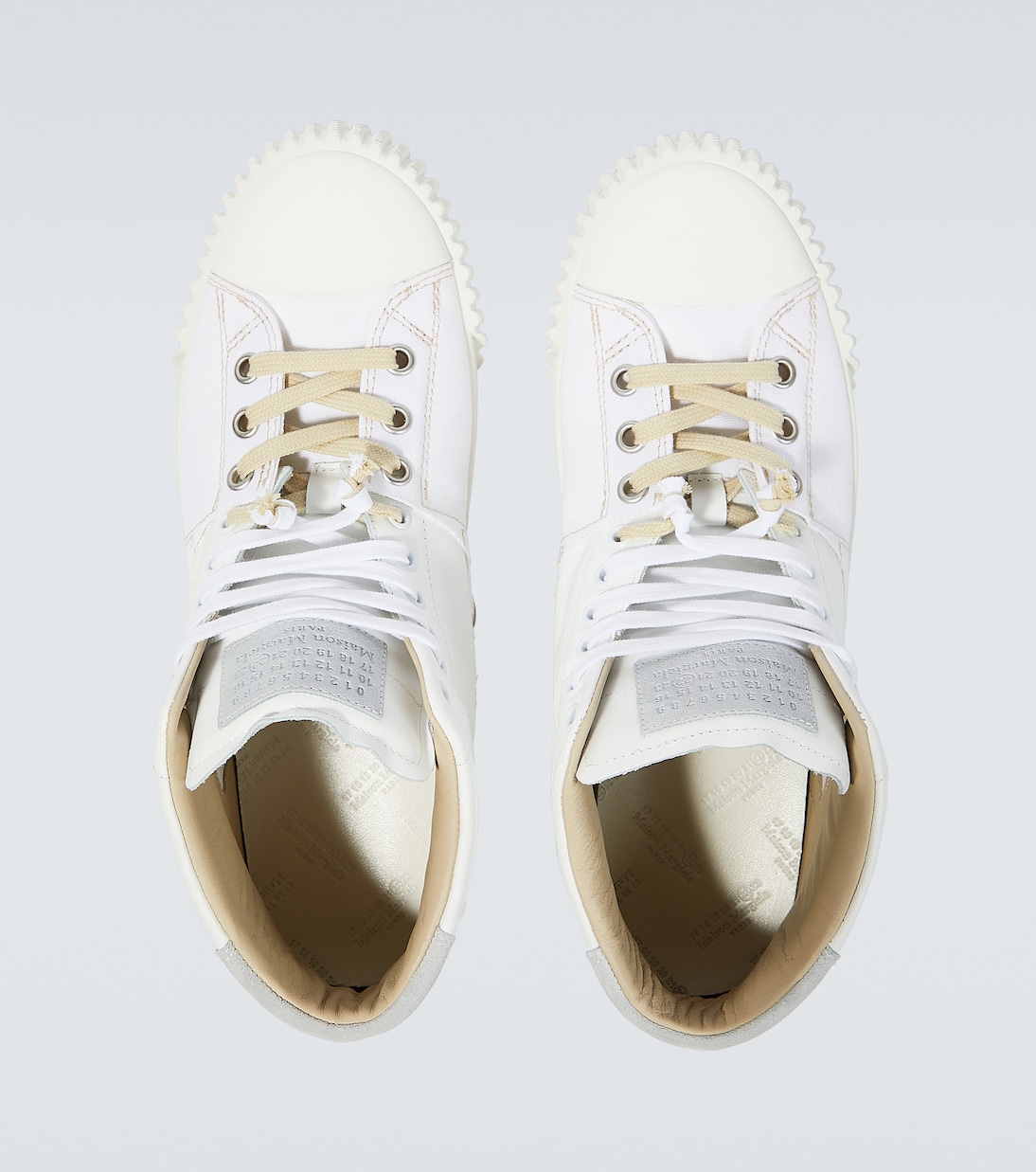 New Evolution leather high-top sneakers | Maison Margiela