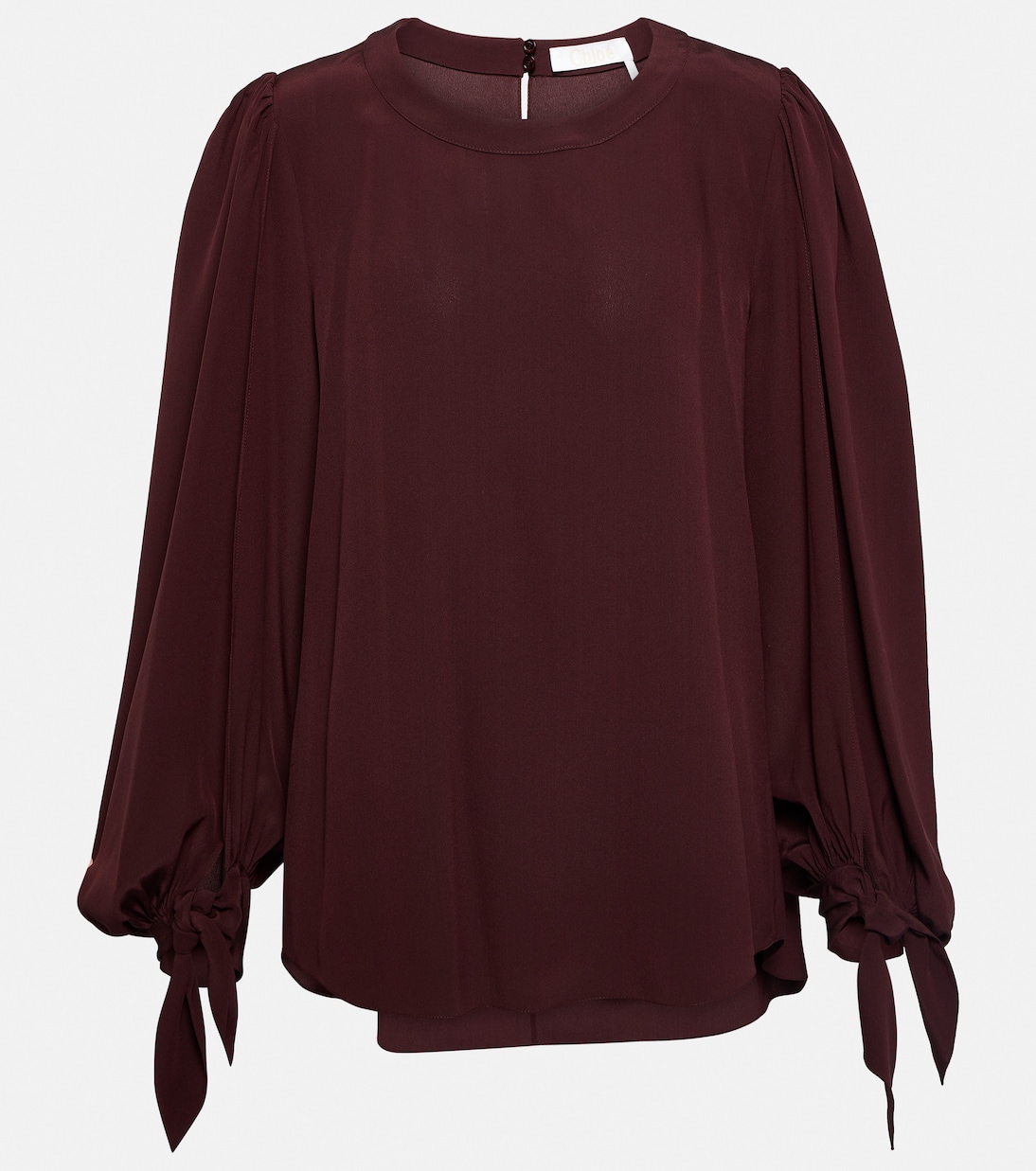 Bluse aus Crêpe de Chine aus Seide | Chloé