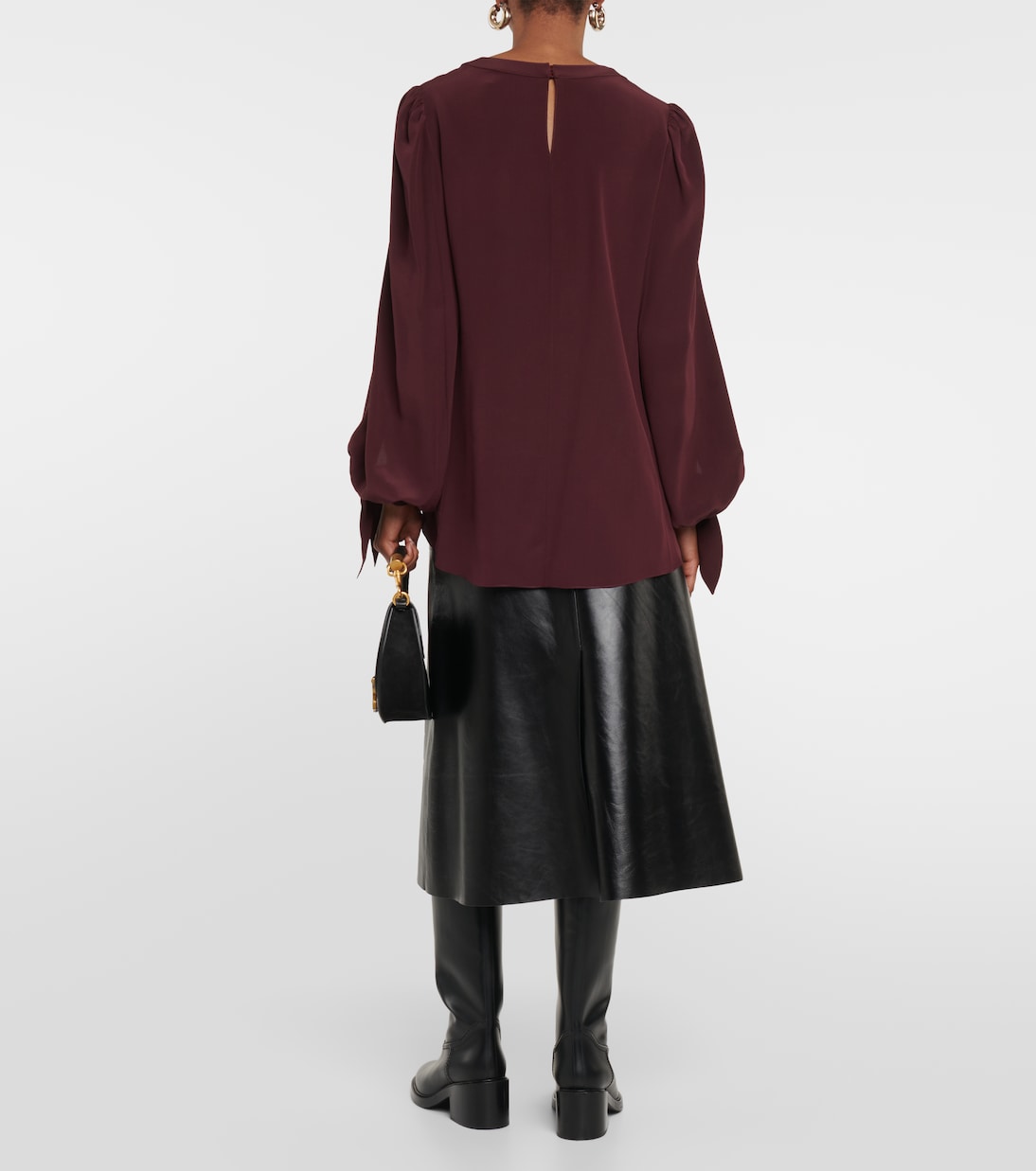 Bluse aus Crêpe de Chine aus Seide | Chloé