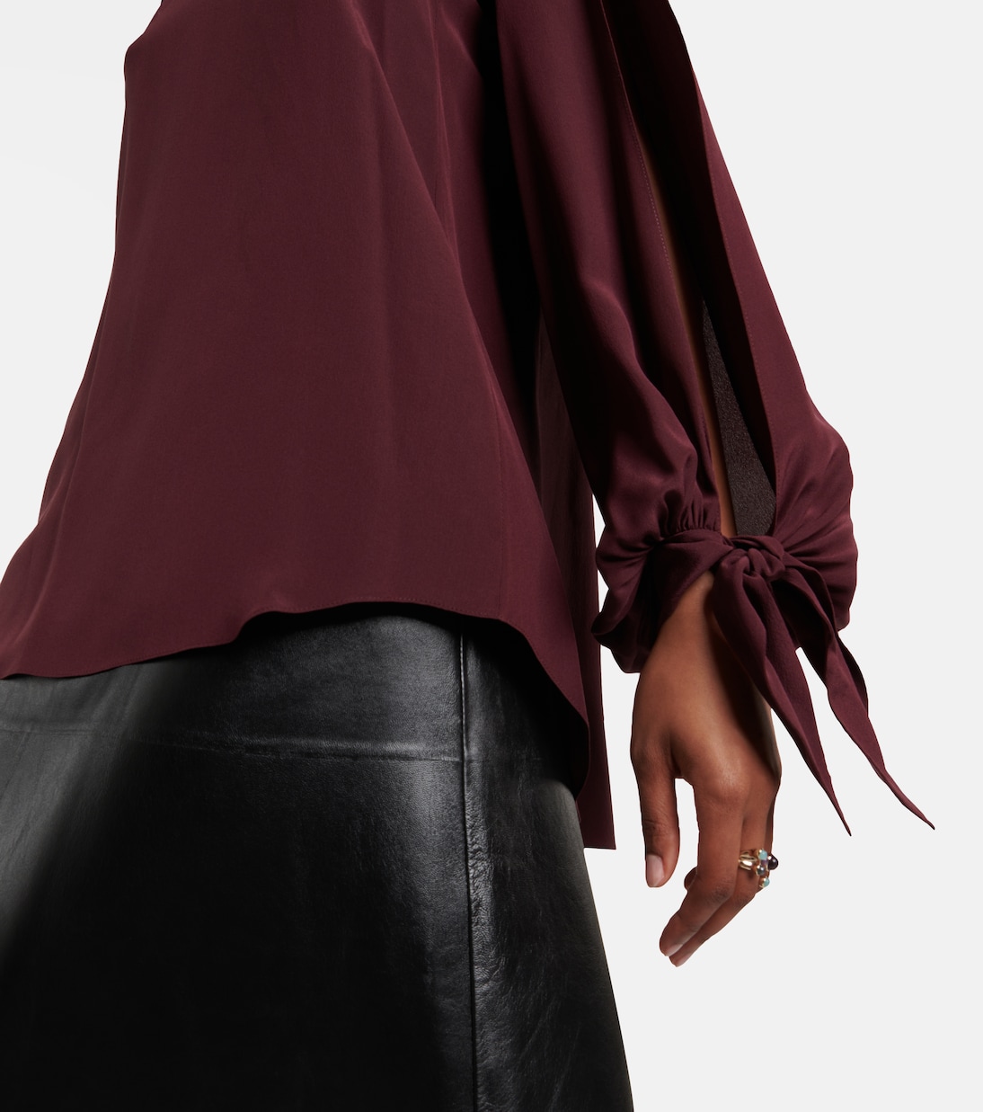 Bluse aus Crêpe de Chine aus Seide | Chloé