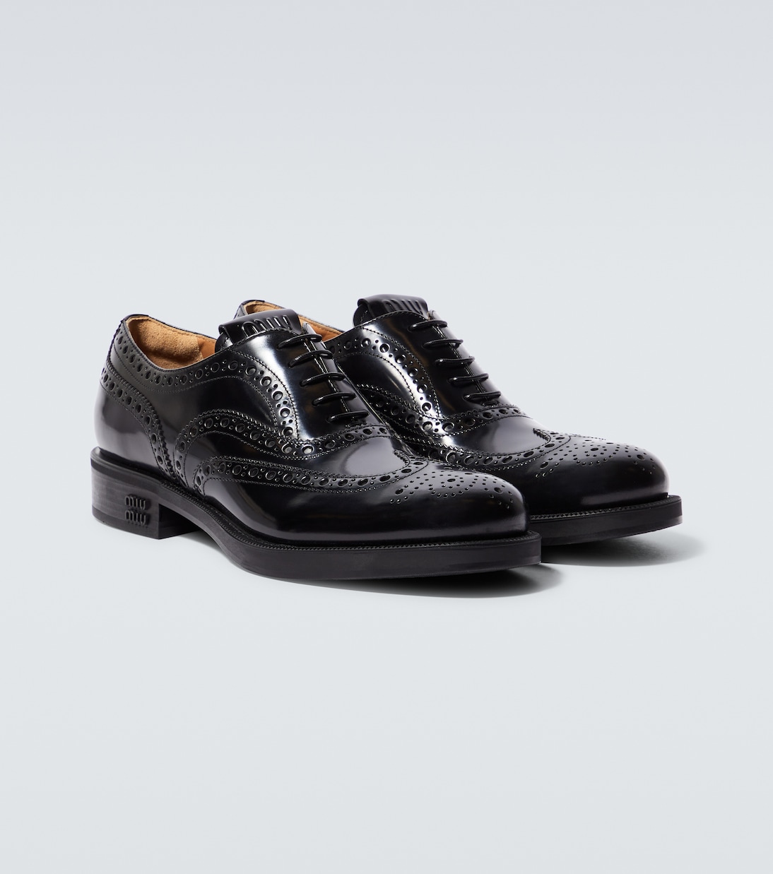 X Church's Schnürschuhe aus Leder | Miu Miu