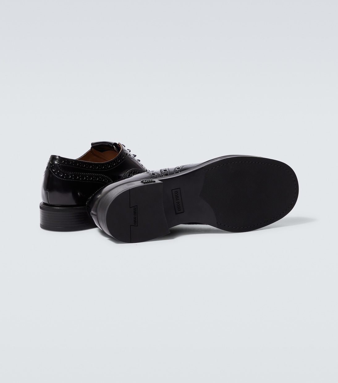 X Church's Schnürschuhe aus Leder | Miu Miu