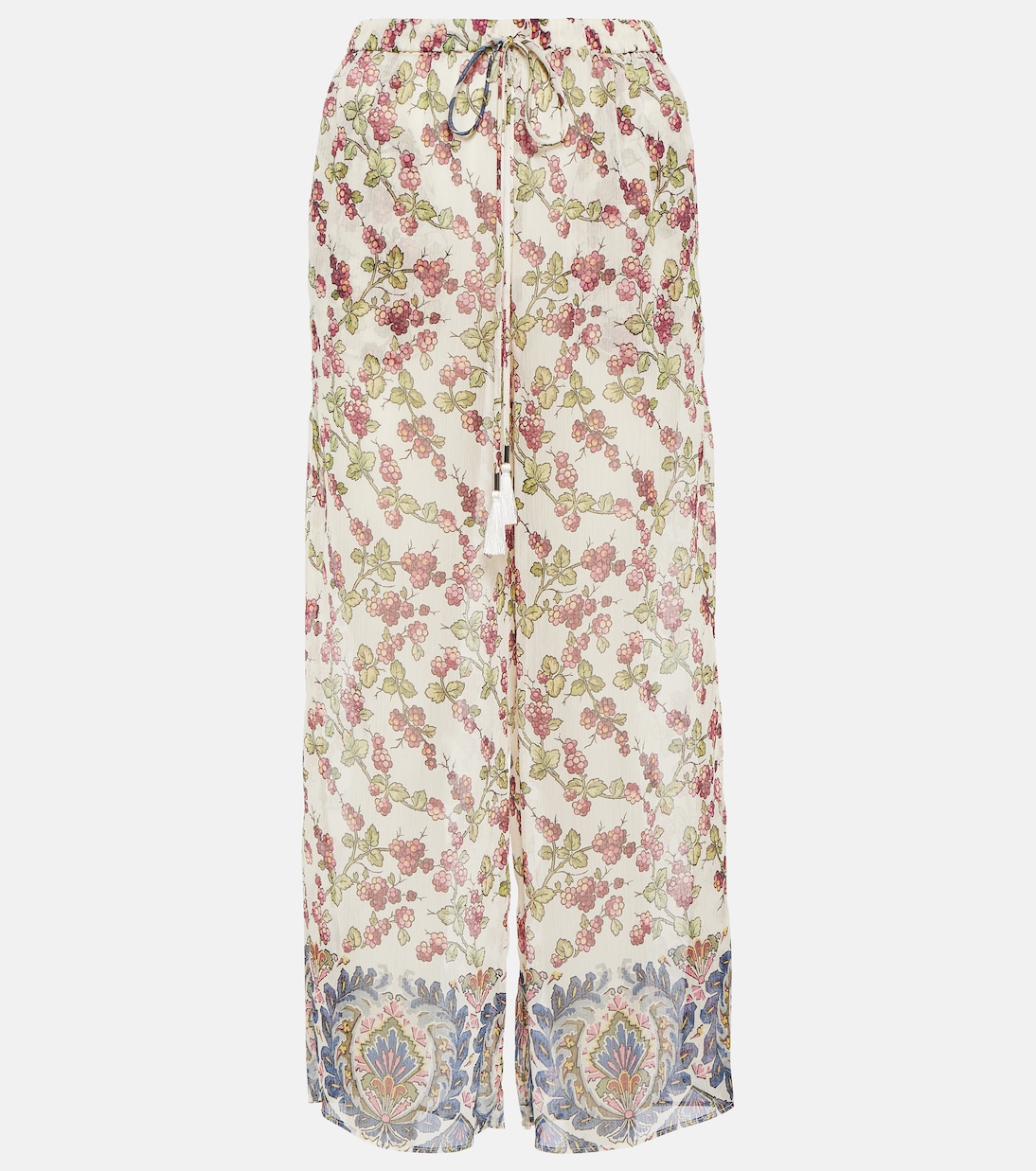 Printed high-rise pants | Etro