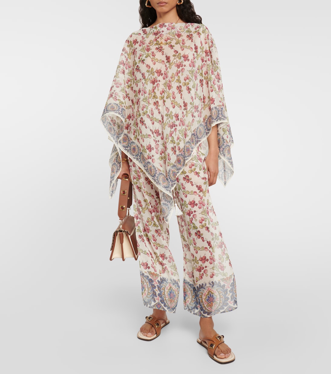 Printed high-rise pants | Etro