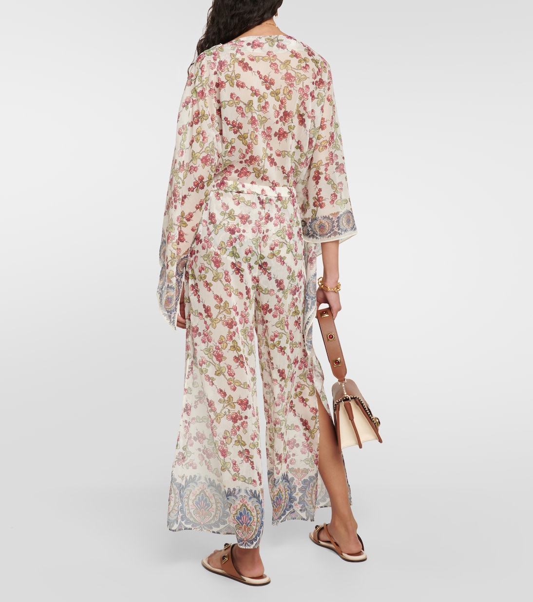 Printed high-rise pants | Etro