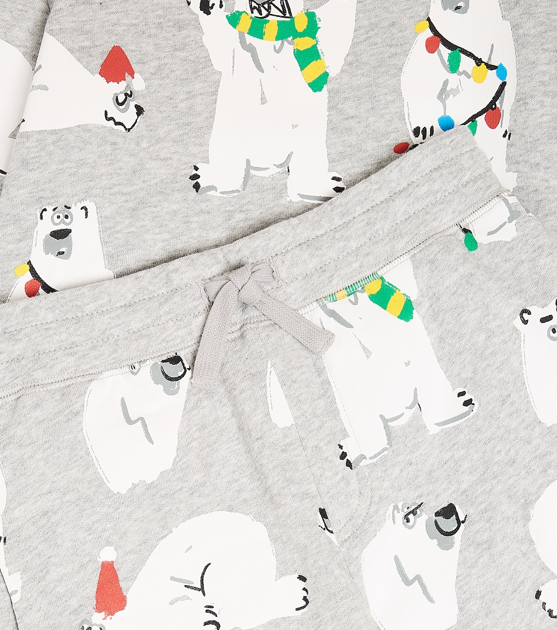 Printed cotton jersey sweater and sweatpants | Stella McCartney Kids