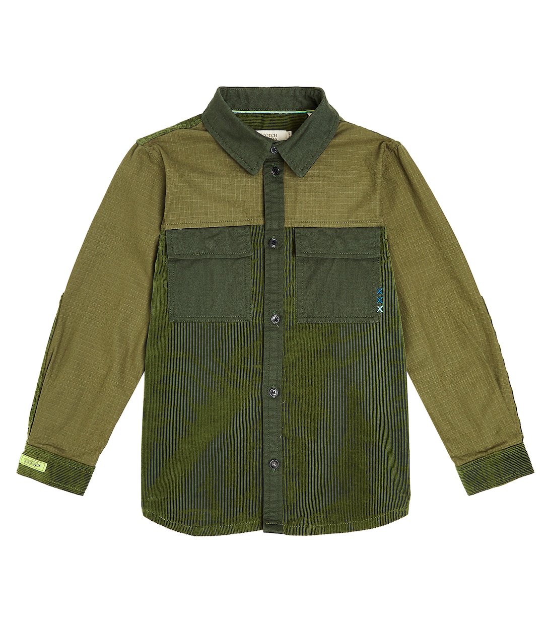 Hemdjacke aus Baumwoll-Cord | Scotch & Soda Kids