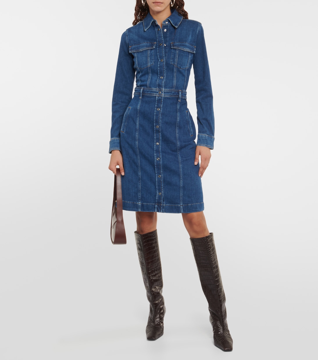Hemdblusenkleid Luxe aus Denim | 7 For All Mankind