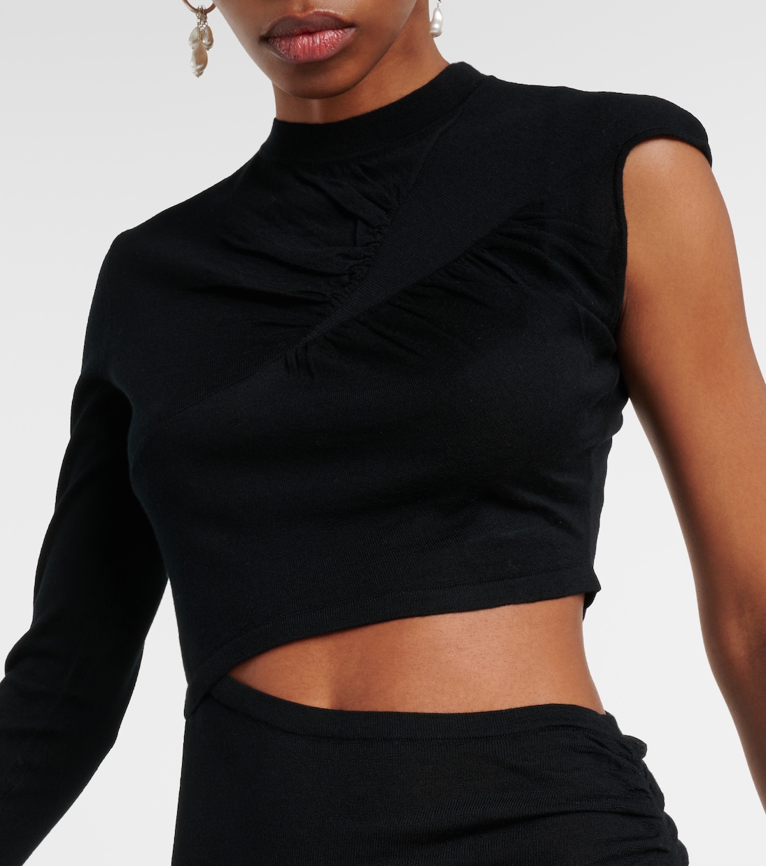 Polly cutout wool minidress | Isabel Marant