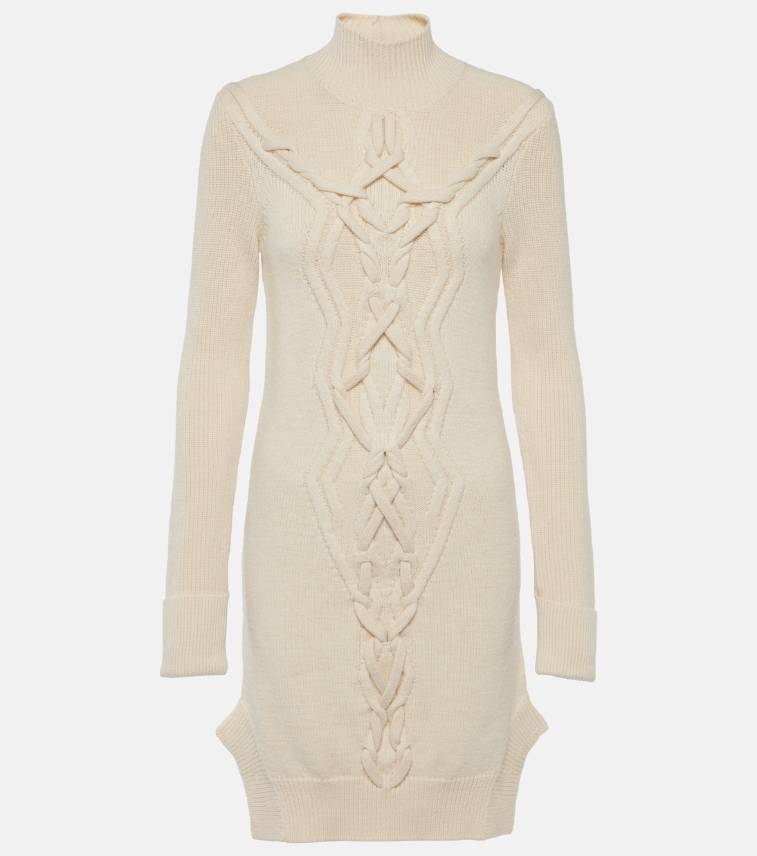 Atina cable-knit wool-blend minidress | Isabel Marant