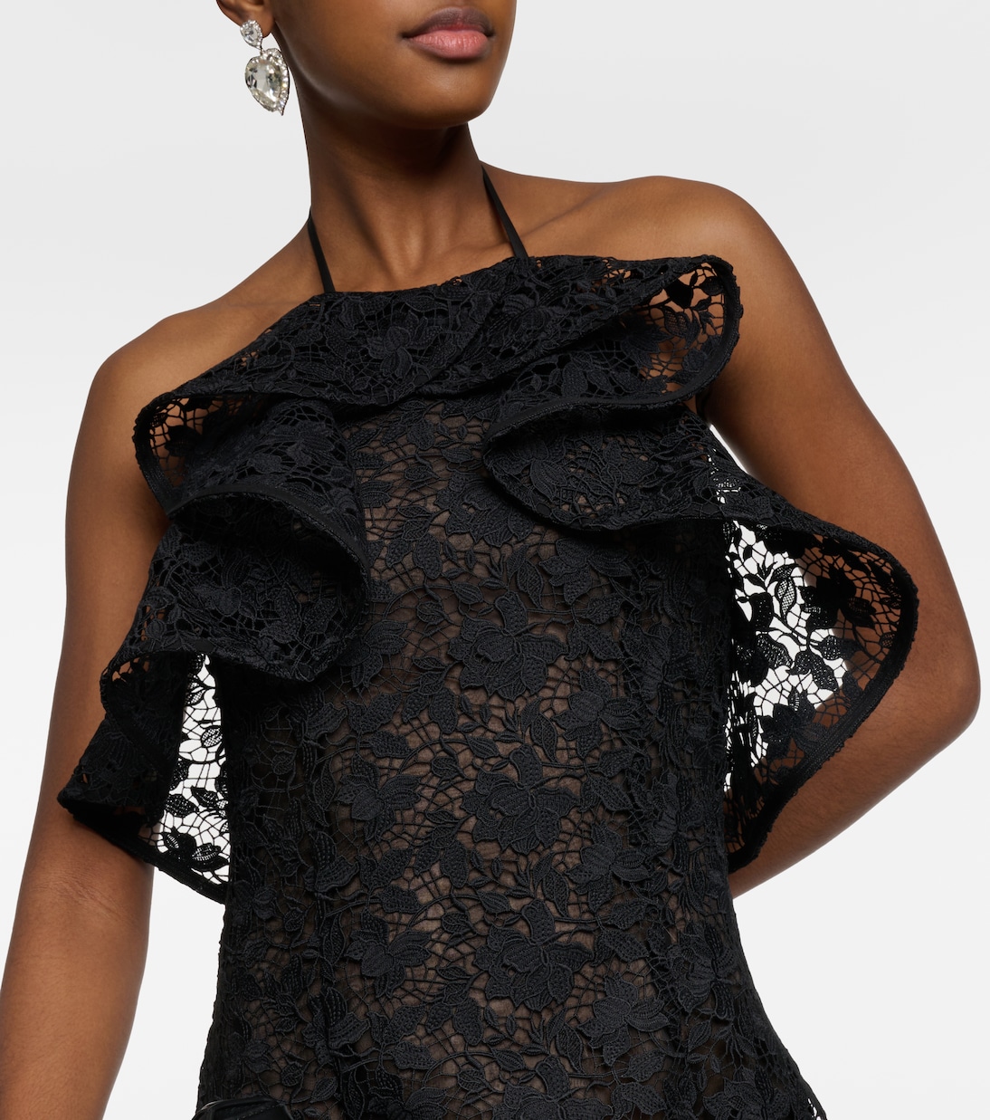 Robe aus Guipure-Spitze | Oscar de la Renta
