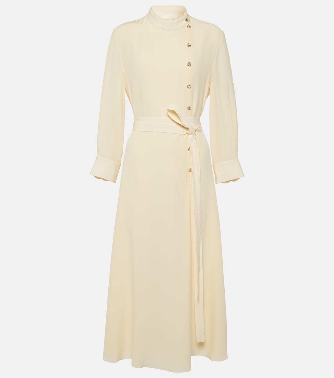 Robe midi en soie | Chloé