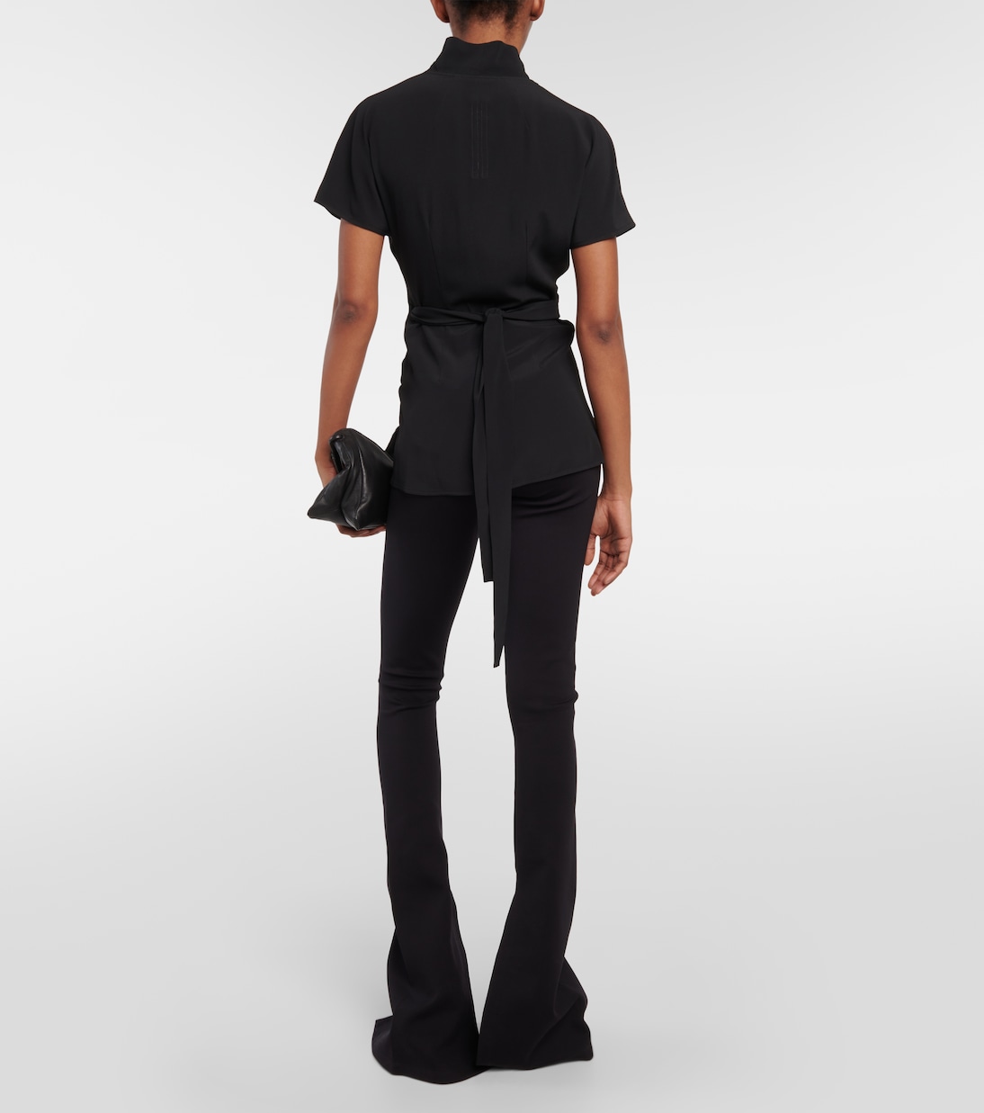Top Laura de crepé de mezcla de seda | Rick Owens