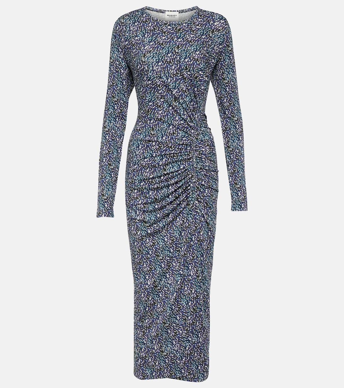 Vestido midi Jelina de jersey floral | Marant Etoile
