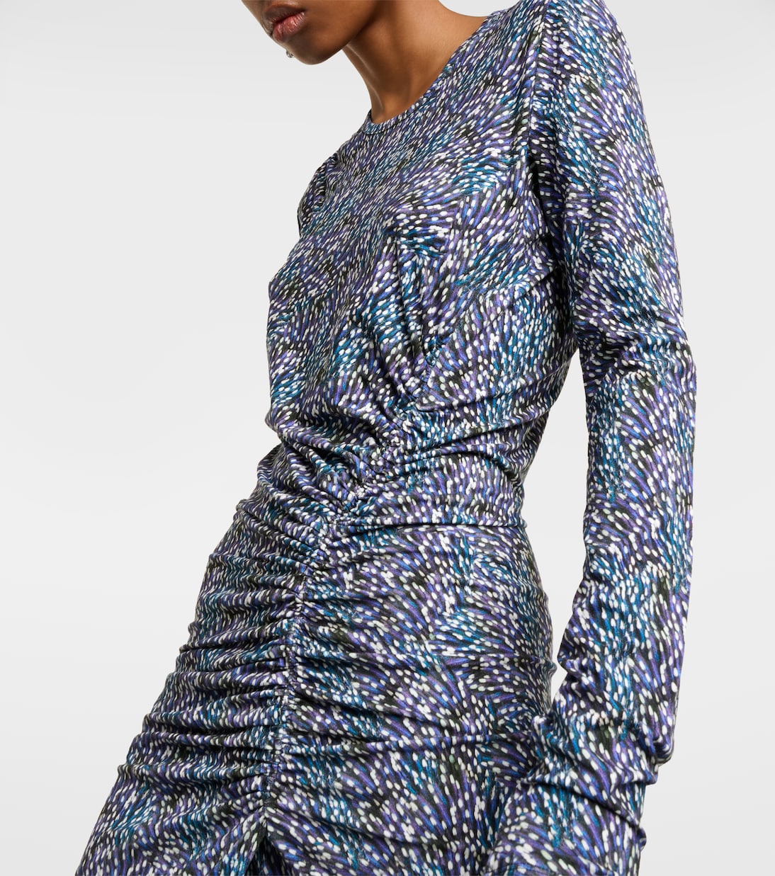 Vestido midi Jelina de jersey floral | Marant Etoile