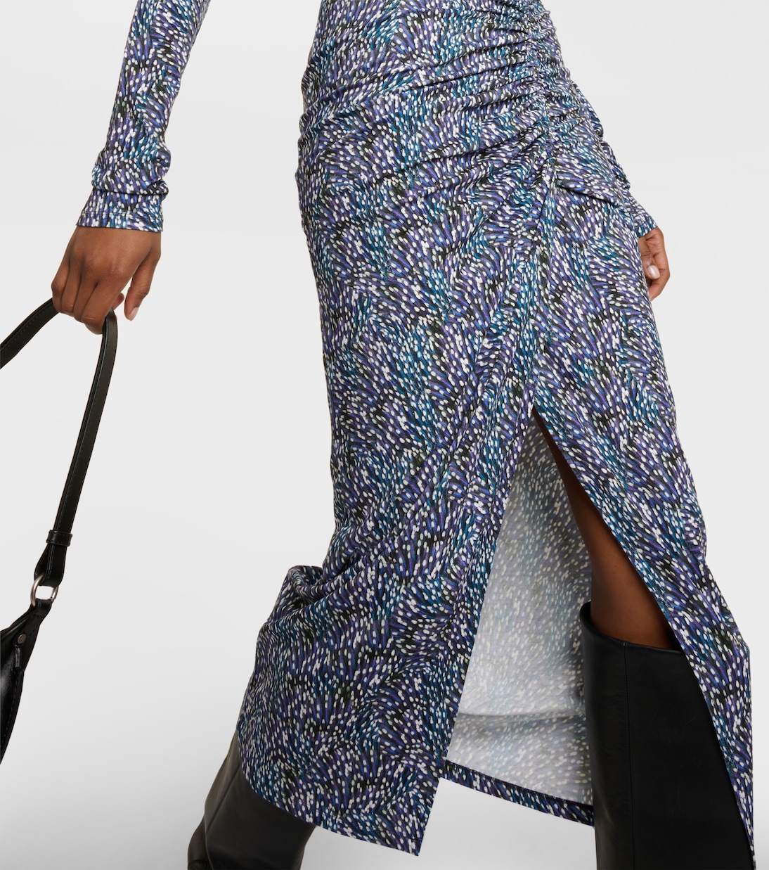Vestido midi Jelina de jersey floral | Marant Etoile