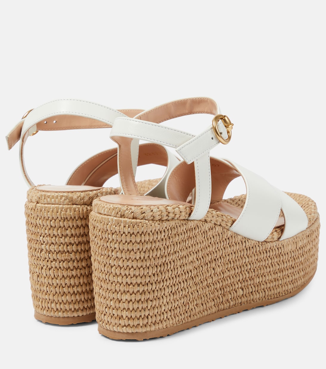 Sandali in suede con zeppa | Gianvito Rossi