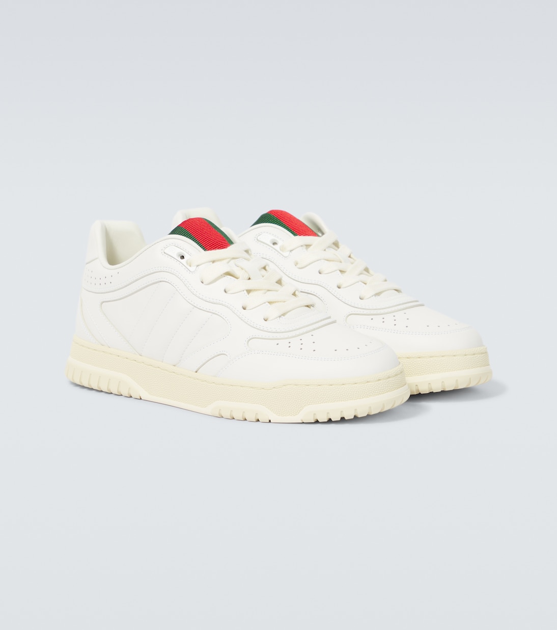 Sneakers Gucci Re-Web aus Leder | Gucci