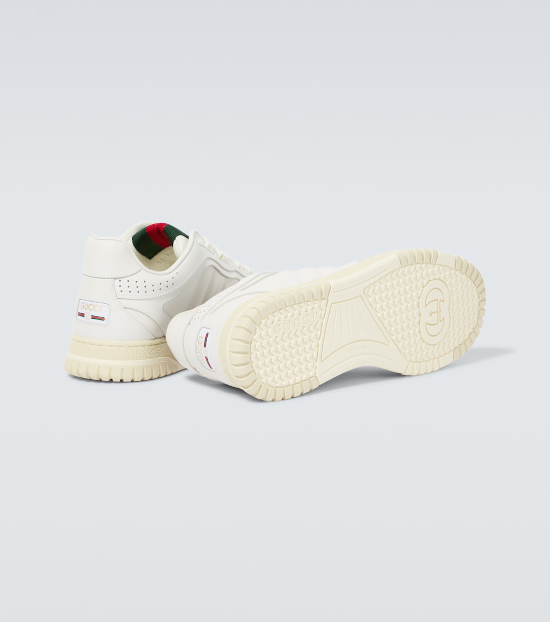 Sneakers Gucci Re-Web aus Leder | Gucci