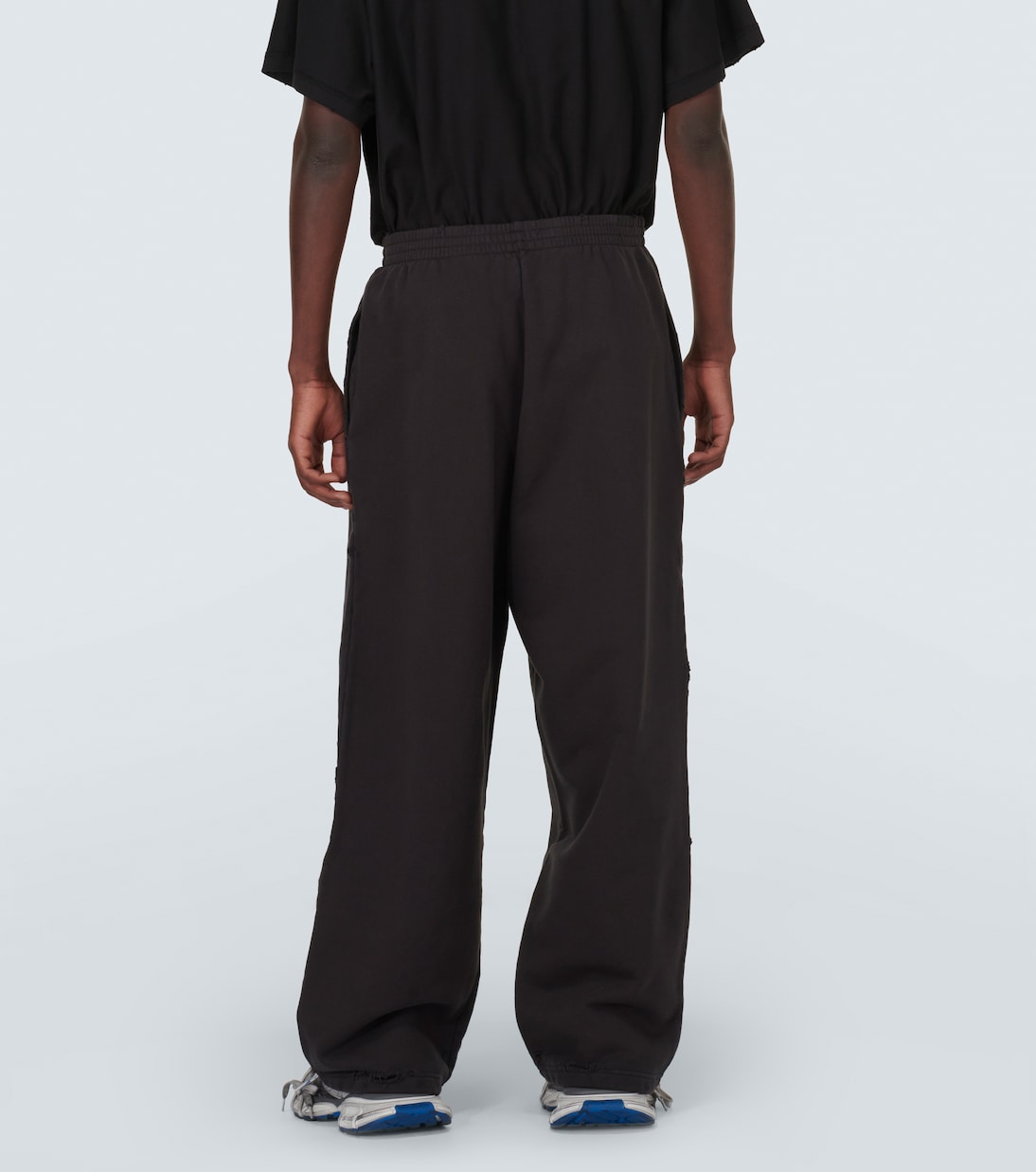 Pantalones deportivos de felpa de algodón | Balenciaga