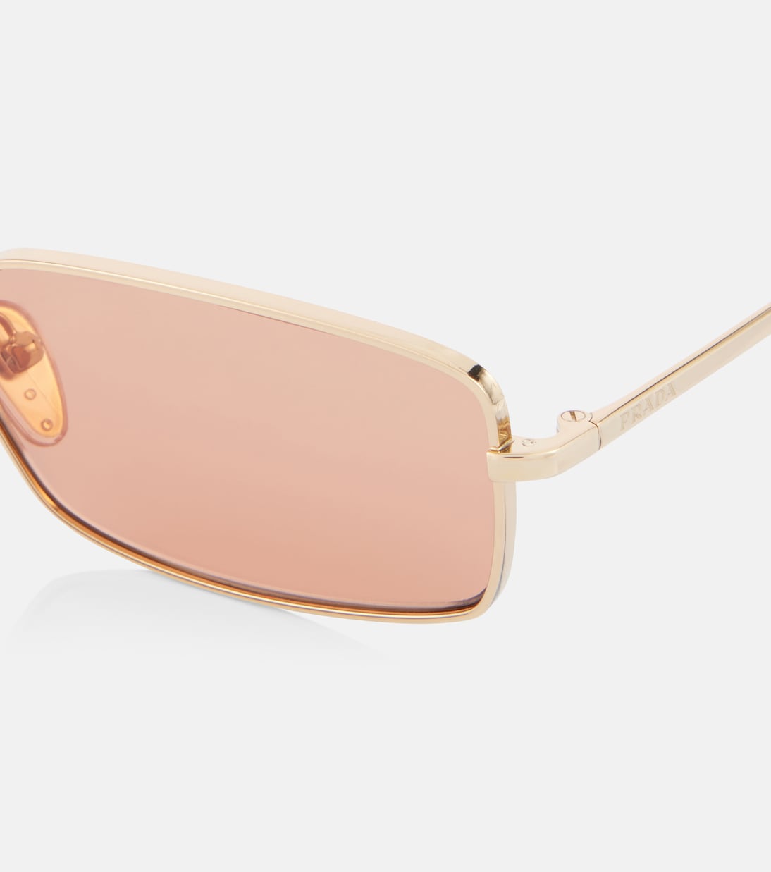 Logo rectangular sunglasses | Prada