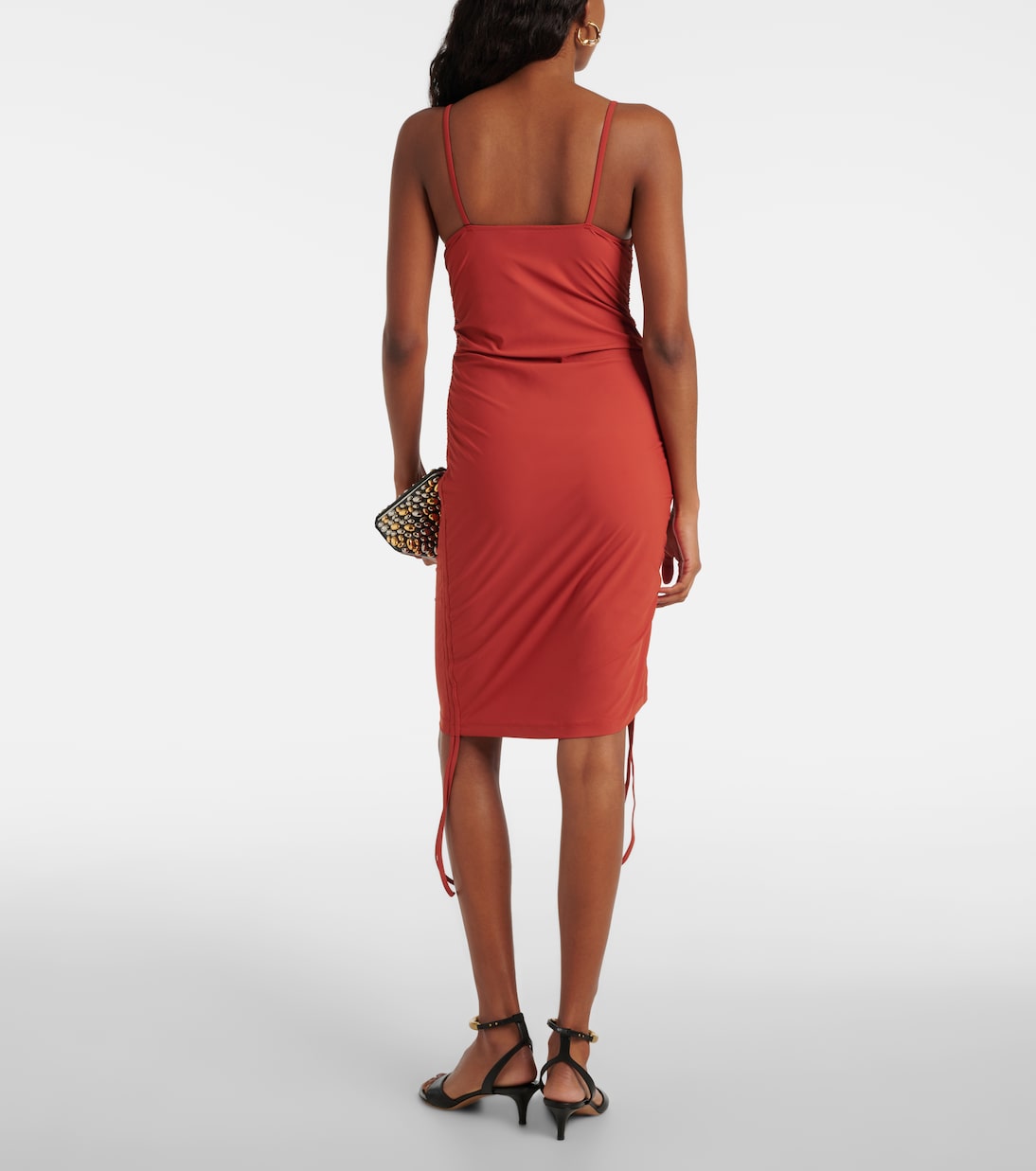 Abito midi Nebular con cut-out | Christopher Esber